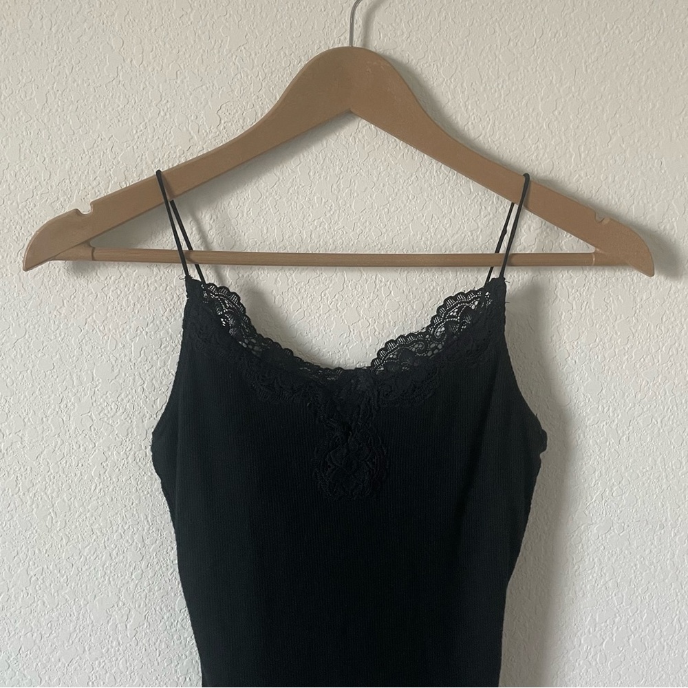 Hollister black lace body suit - Picture 2 of 8